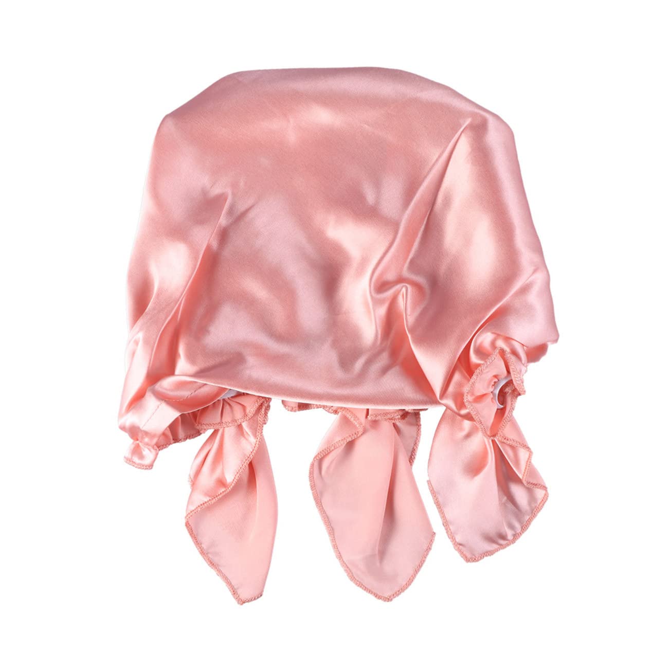 PACKOVE Long Hair Dry Cap with Silk Quick Dry Soft Elastic Sleep Cap for Women Perfect for Home Travel