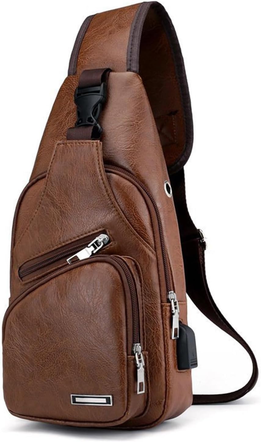 Strap Oblique Bag Man Chest Casual Shoulder