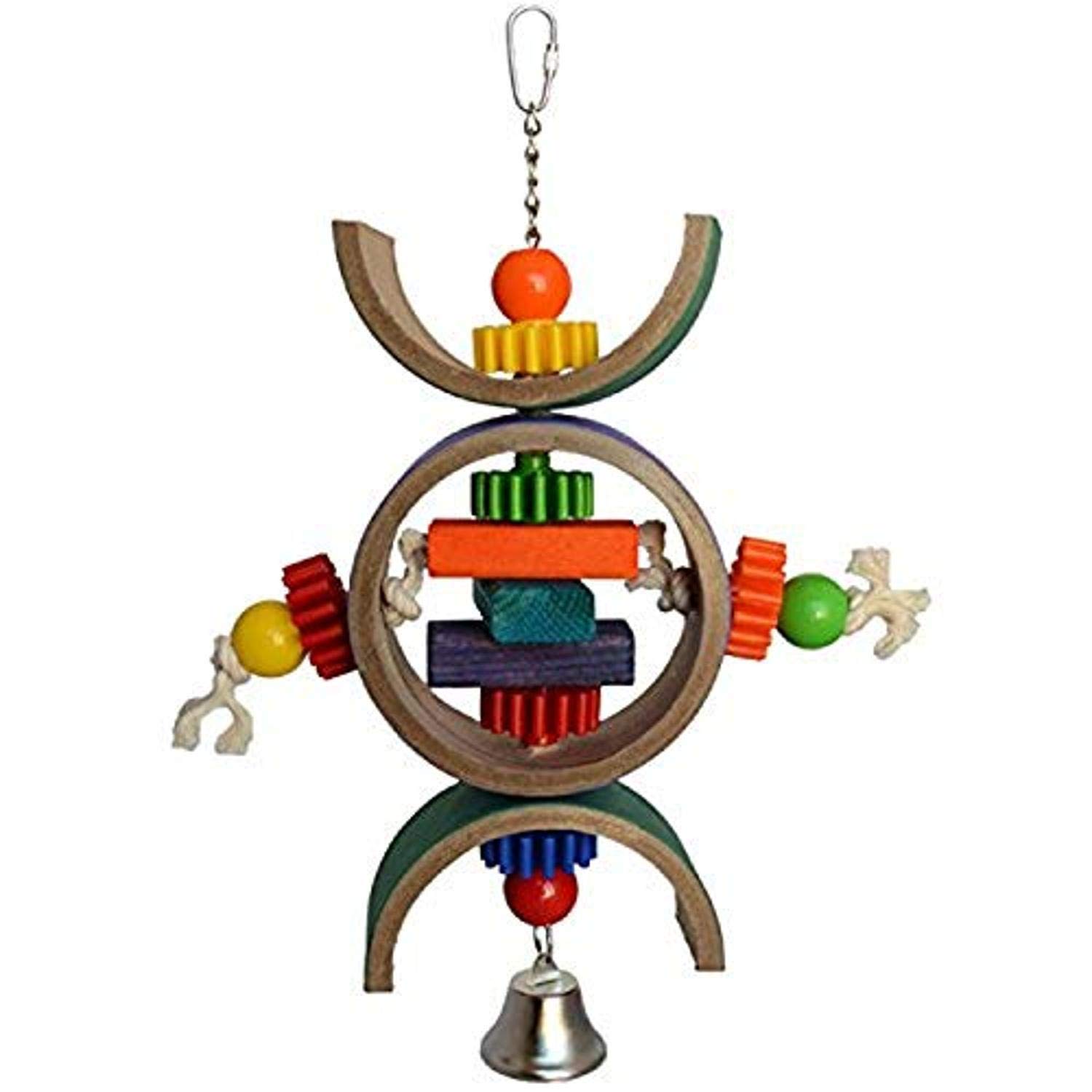 Super Bird Creations Silly Saturn - Juguete para pájaros (15 x 9,5 cm)