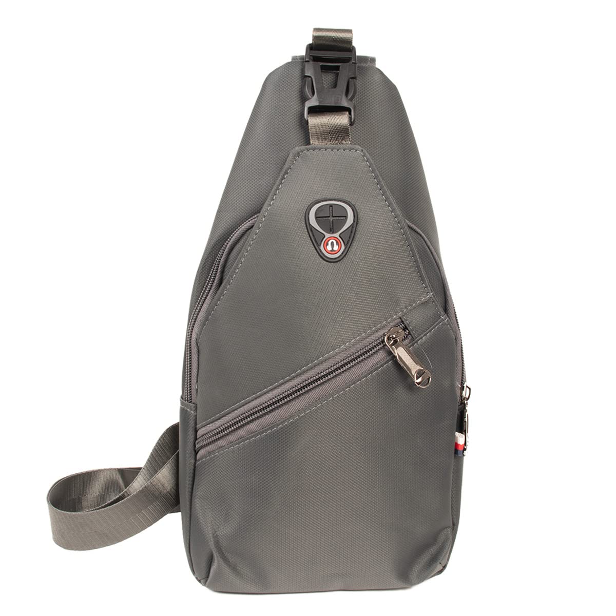 WESTEND Crossbody Sling Bag Backpack with Adjustable Strap for Men and Women, Charcoal
