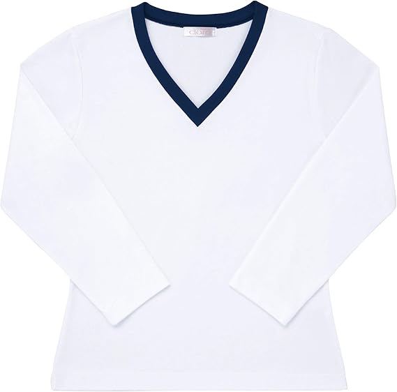 Amazon Co Jp トンボ学生服 肌にやさしいセーラーズインナーニット 長袖 T 31 15 ガールズ 服 ファッション小物