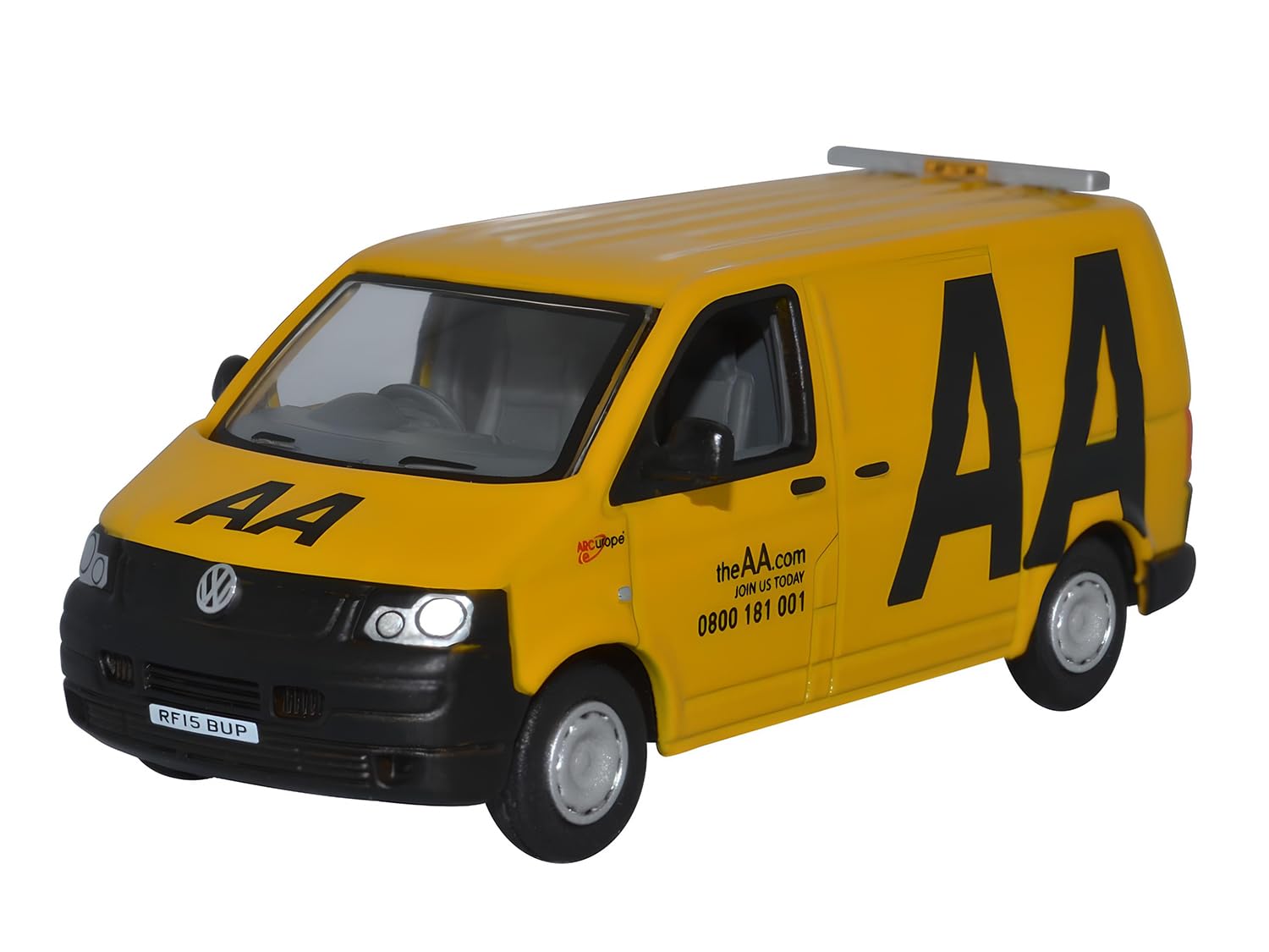 Oxford Diecast 1:76 AA VW T5 Van Collectable model 76T5V005