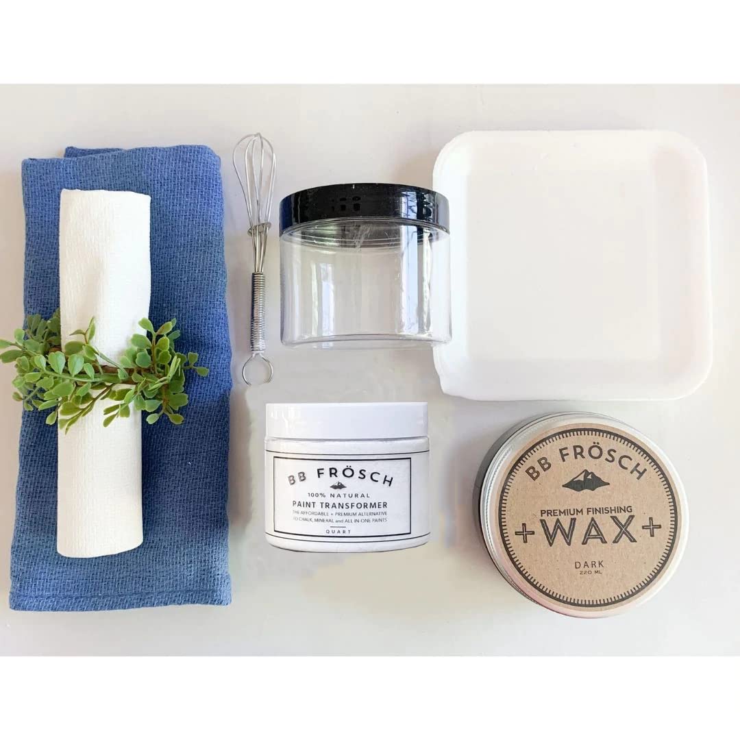 BB FRÖSCH Faux Stain Bundle Kit, 100% All-Natural Ingredients| Affordable |Eco-Friendly| Easy to Mix with Any brand |color paint| Ideal for Wood| Metal| Tile| Fabric and many more