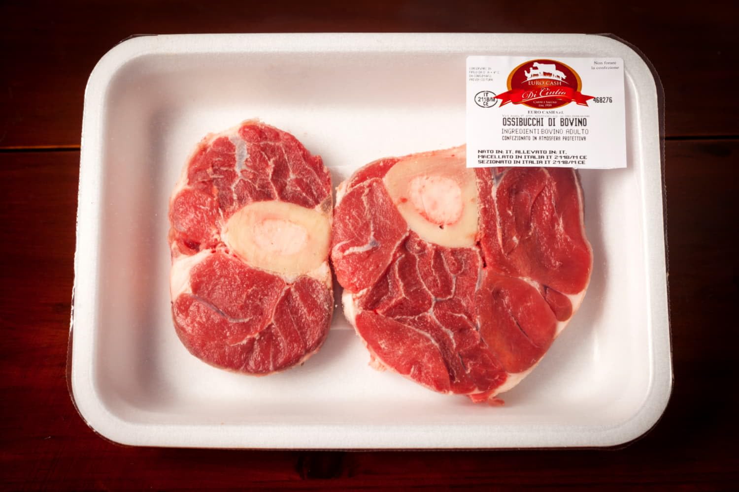 Ossobuco di Bovino 1.5 Kg Carne Italiana 100% (3 confezioni da 500 gr)