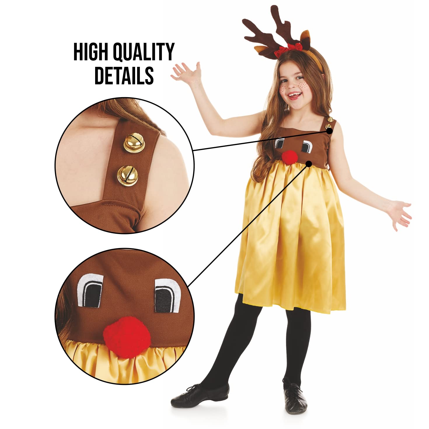 Fun Shack Disfraz Egipcia Niña, Disfraz Cleopatra Niña, Disfraz Faraona