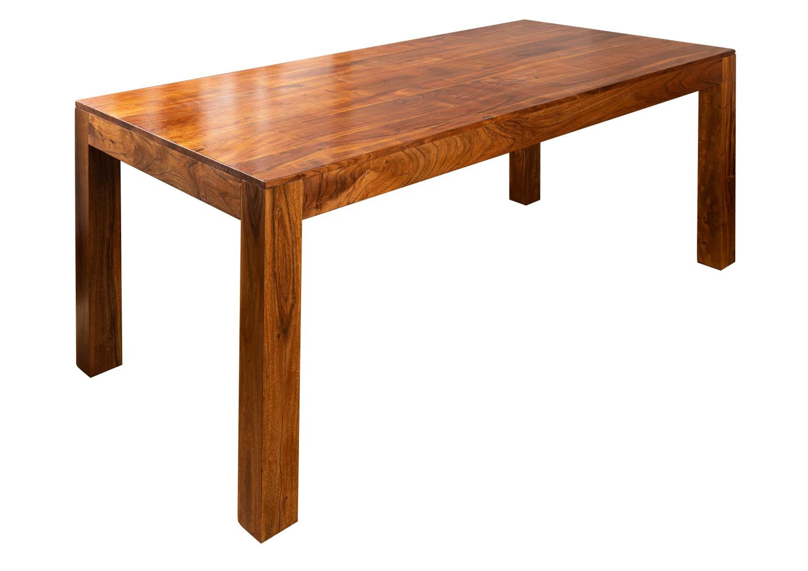 MASSIVMOEBEL24.DE OXFORD #33 Tavolo da pranzo in legno di acacia - laccato/miele 120x90x76