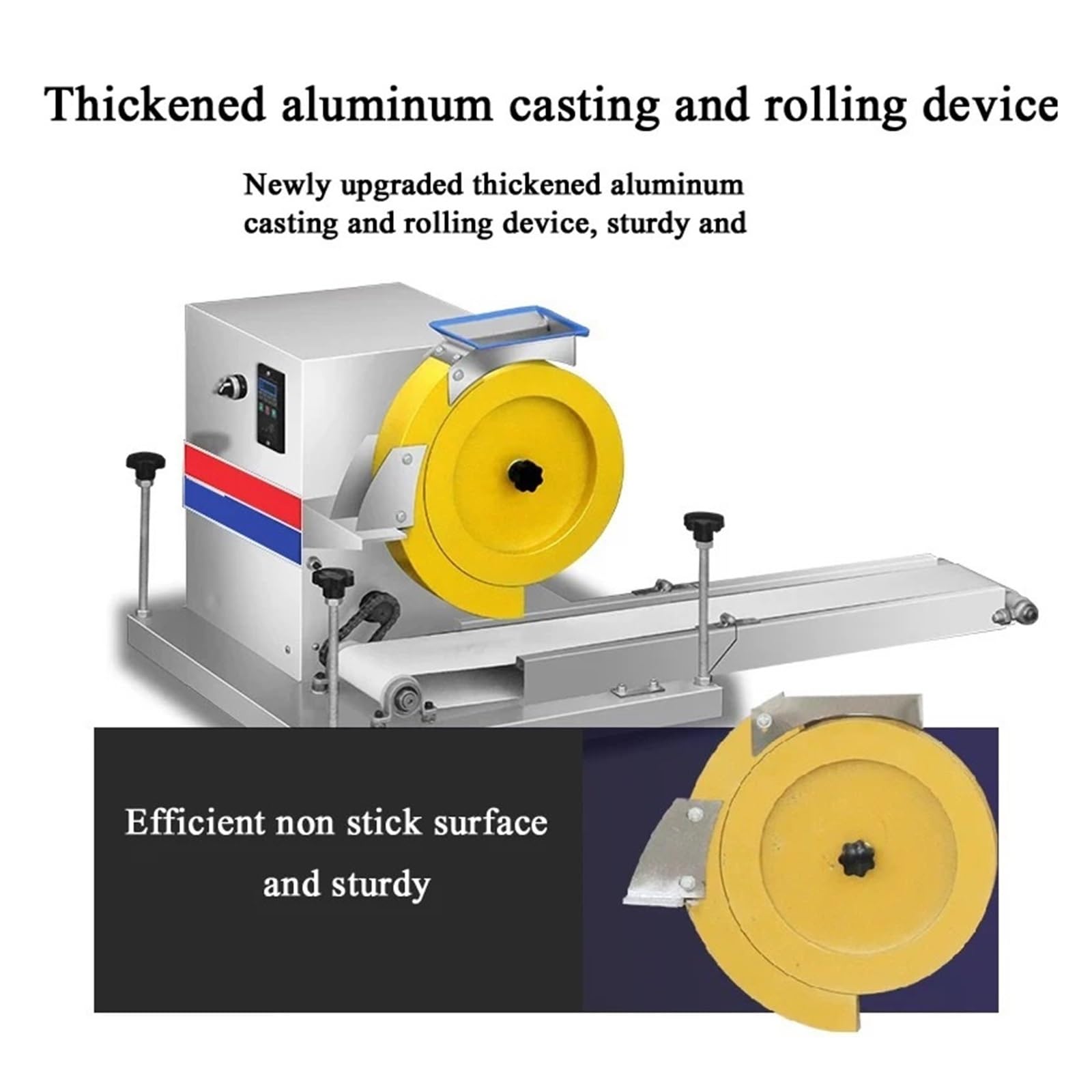 Macchina For La Produzione Di Palline Di Pasta Rotonde Di Piccole Dimensioni, Divisore Di Pasta Arrotondatore Regolabile, Macchina For La Produzione Di Palline Di Pane Da Forno