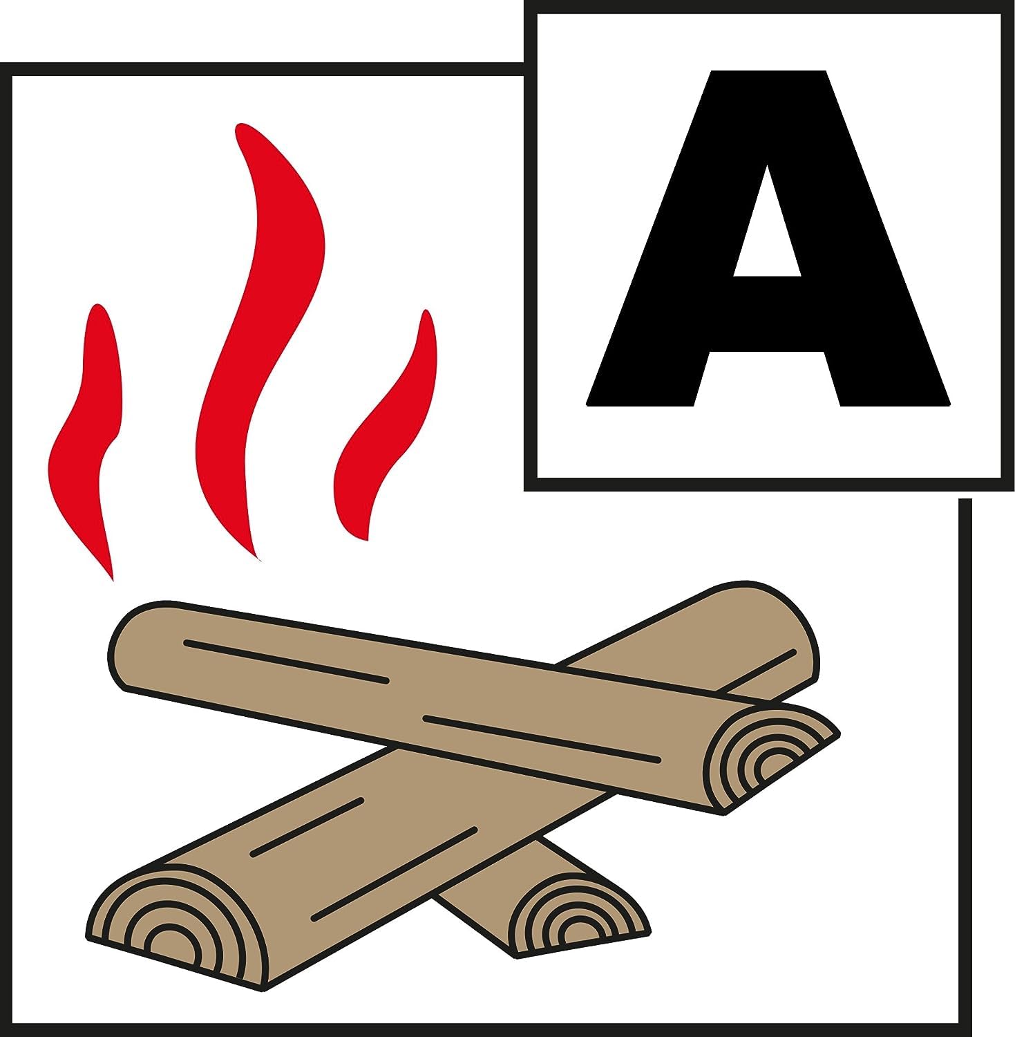 F-Exx 3.0 F - Fettbrand- und Festbrand-Feuerlöscher für Haushalt und Küche im 2er-Pack (Made in Germany)