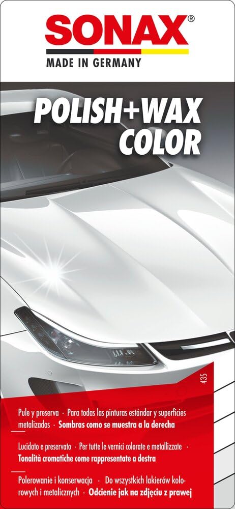 Sonax Wash & Wax 1L - Shampoo Auto 2 In 1 Con Cera Carnauba - Lucida E Protegge La Carrozzeria - 4
