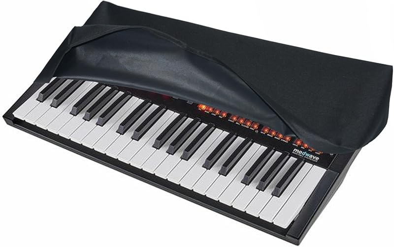 Dust Cover for KORG WAVESTATE/MODWAVE/OPSIX, Black | Including MKII, Antistatic, Water Resistant, Heavy Duty Premium Fabric