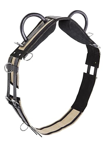 Sobrecincha doble de Busse, Negro, Warmblut (Umfang 165-235 cm)
