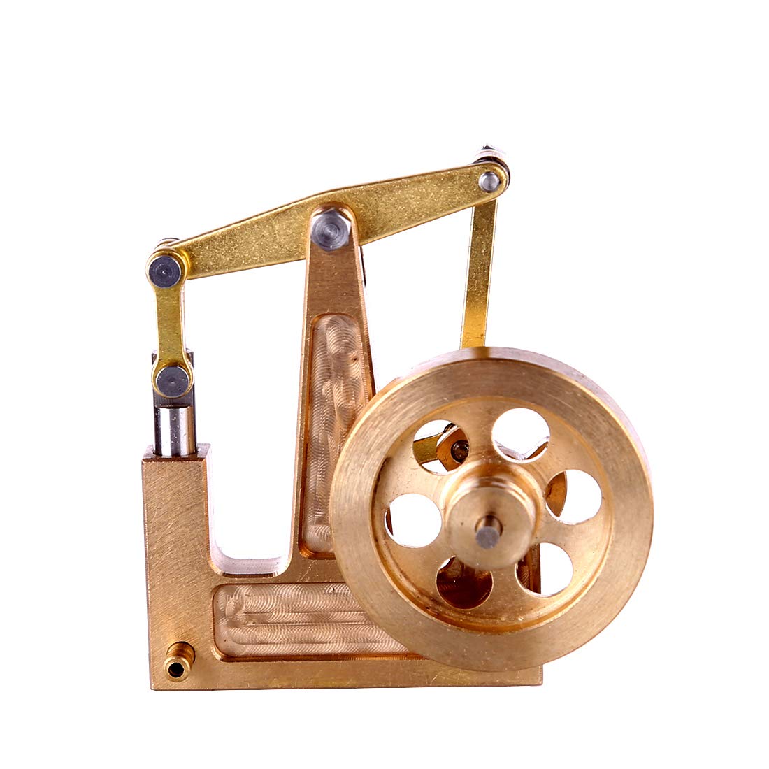 PizazzToy Machine à vapeur pour adultes - Équilibre - Type Mini - En cuivre pur - Modèle sans chaudière - Cadeau créatif - Modèle à vapeur - Kit mécanique