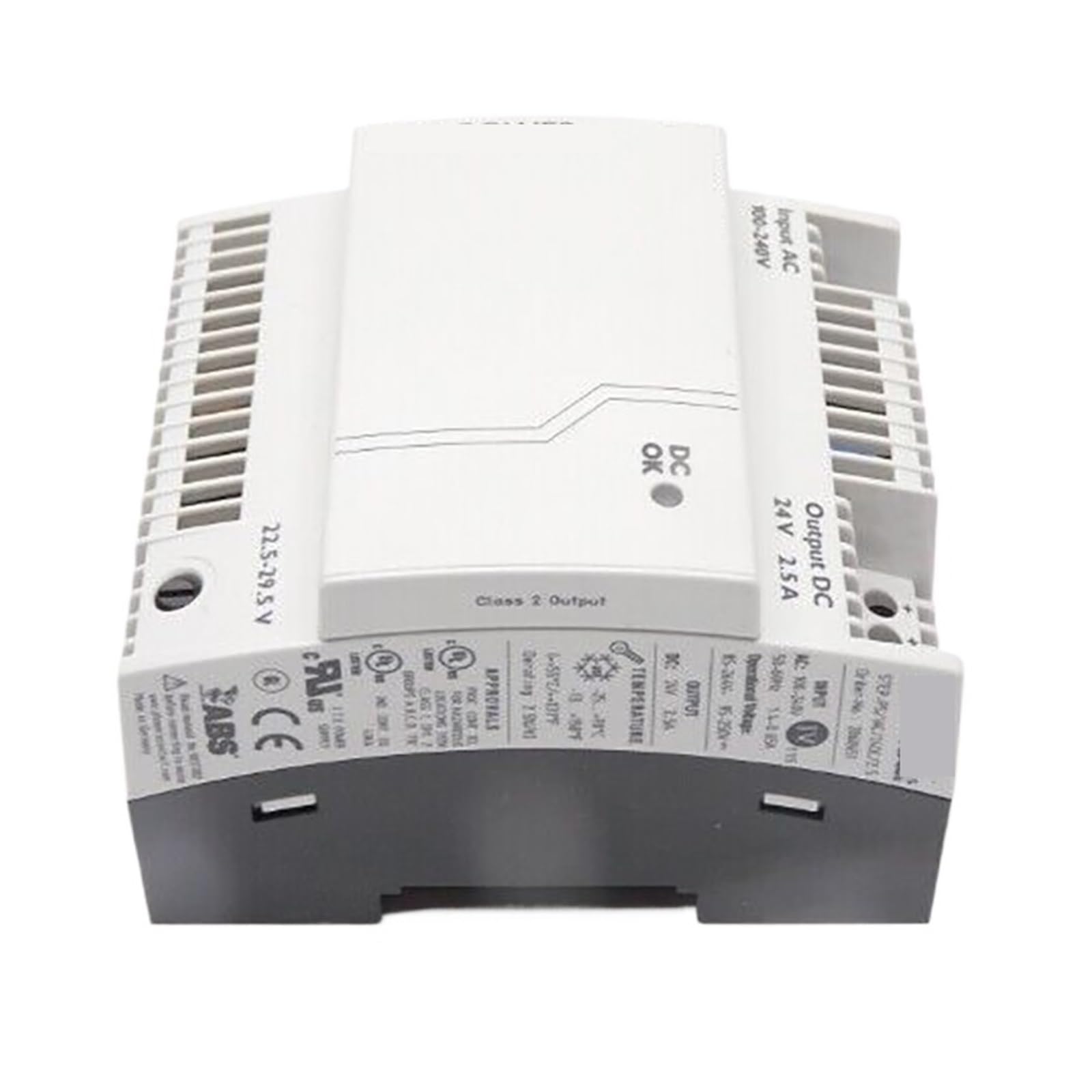 NACODLUL Industrial Power Supply STEP-PS/ 1AC/24DC/2.5 2868651