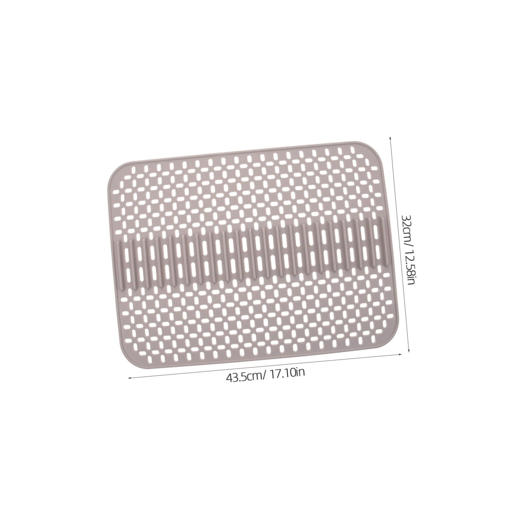 Artibetter Tapete de Silicona y Resistencia a Roturas Cuadrado para Fregadero de Cocina Protección Antideslizante Alfombrilla Adecuado para Secar Platos Hogar
