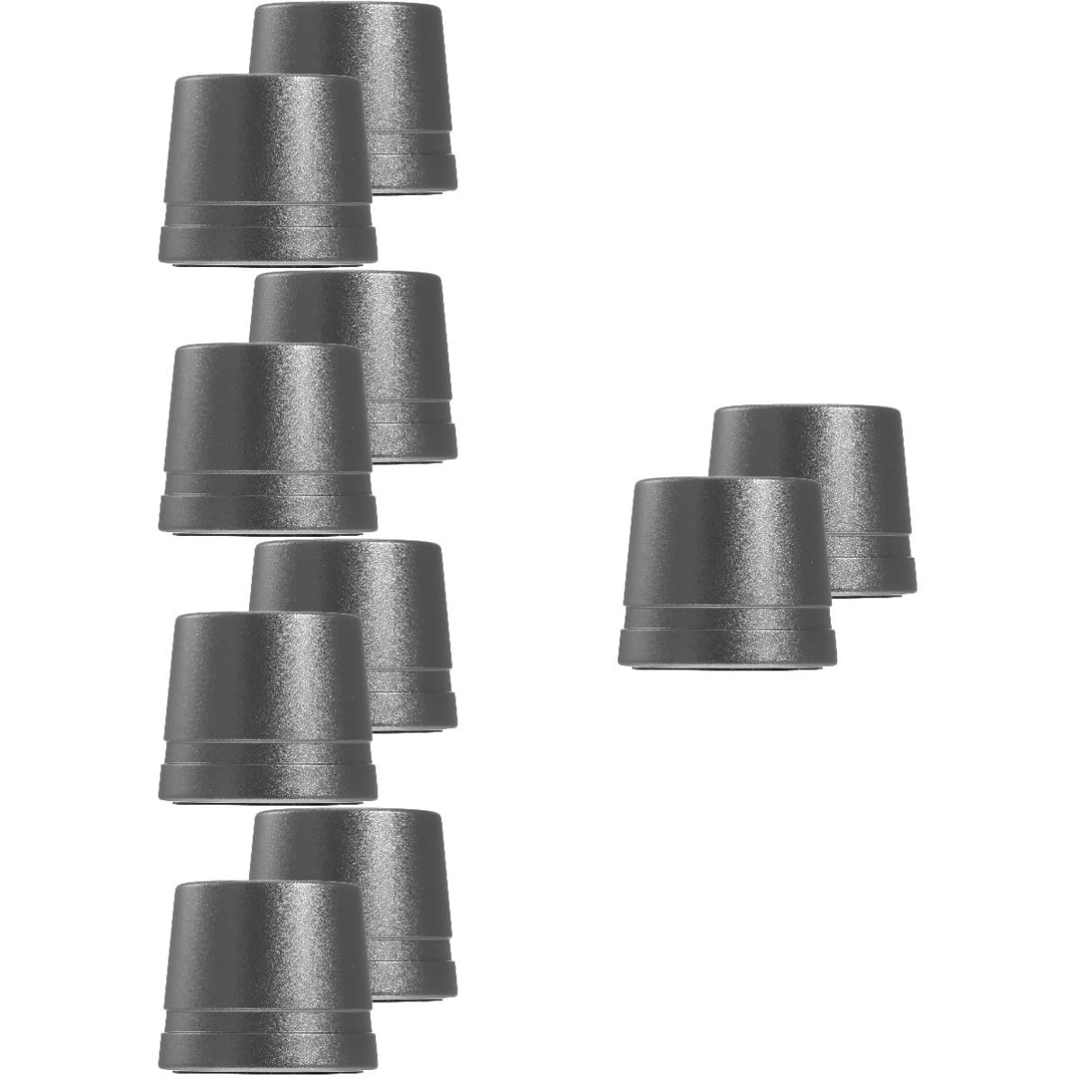 Operitacx 10 Pezzi Supporto per Rasoio di Sicurezza in Alluminio Nero, Base | Porta Rasoio Manuale, Facile da Pulire e Resistente All’usura, Design Portatile per Uso Domestico Ordinato