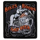 Hot Leathers Bikes, Boobs & Beer Patch (4' Width x 5' Height)