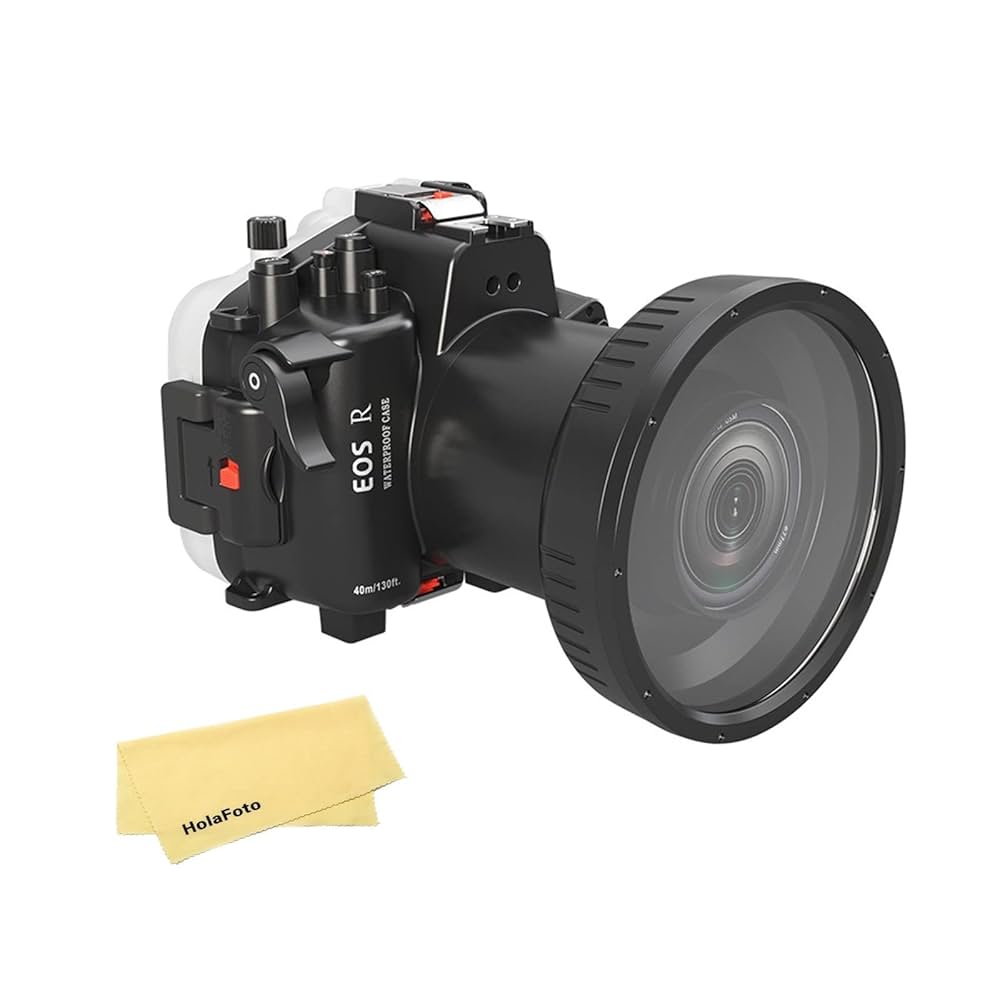 Canon EOS R5 SeaFrogs 水中ハウジング Amazon | Seafrogs 40m/130フィート 水中カメラハウジング 防水