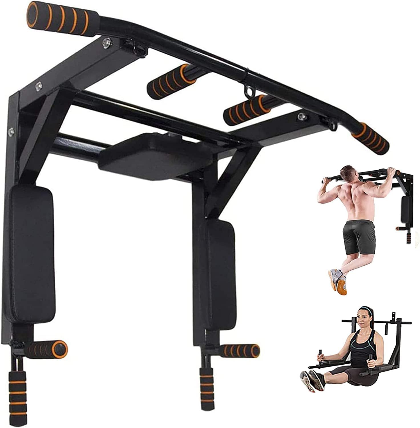 SX FITNESS Wall Mount Multi Grips Pull Up/Chin Up Bar | Adjustable Stud Mounting Pull up/Chin Up Bar | Heavy Duty Wall Mounted Pull-Up/Chin Up Bar | Workout Chin Up bar- Black with KNURLING and RED/BLACK Without Knurling (B0DB8HNPHF) Amazon Price History, Amazon Price Tracker