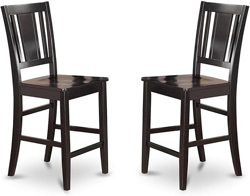 Miniatura 3 de Juego de mesa de pub de 3 piezas, mesa alta y 2 sillas de encimera de cocina