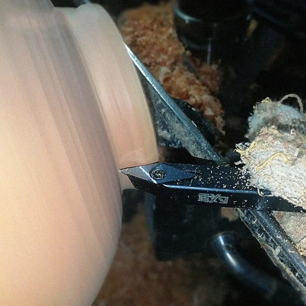 4 szt. narzędzia do tokarki do drewna z węglików spiekanych dłuto do drewna kształt diamentu okrągłe i kwadratowe narzędzie tokarskie uchwyt