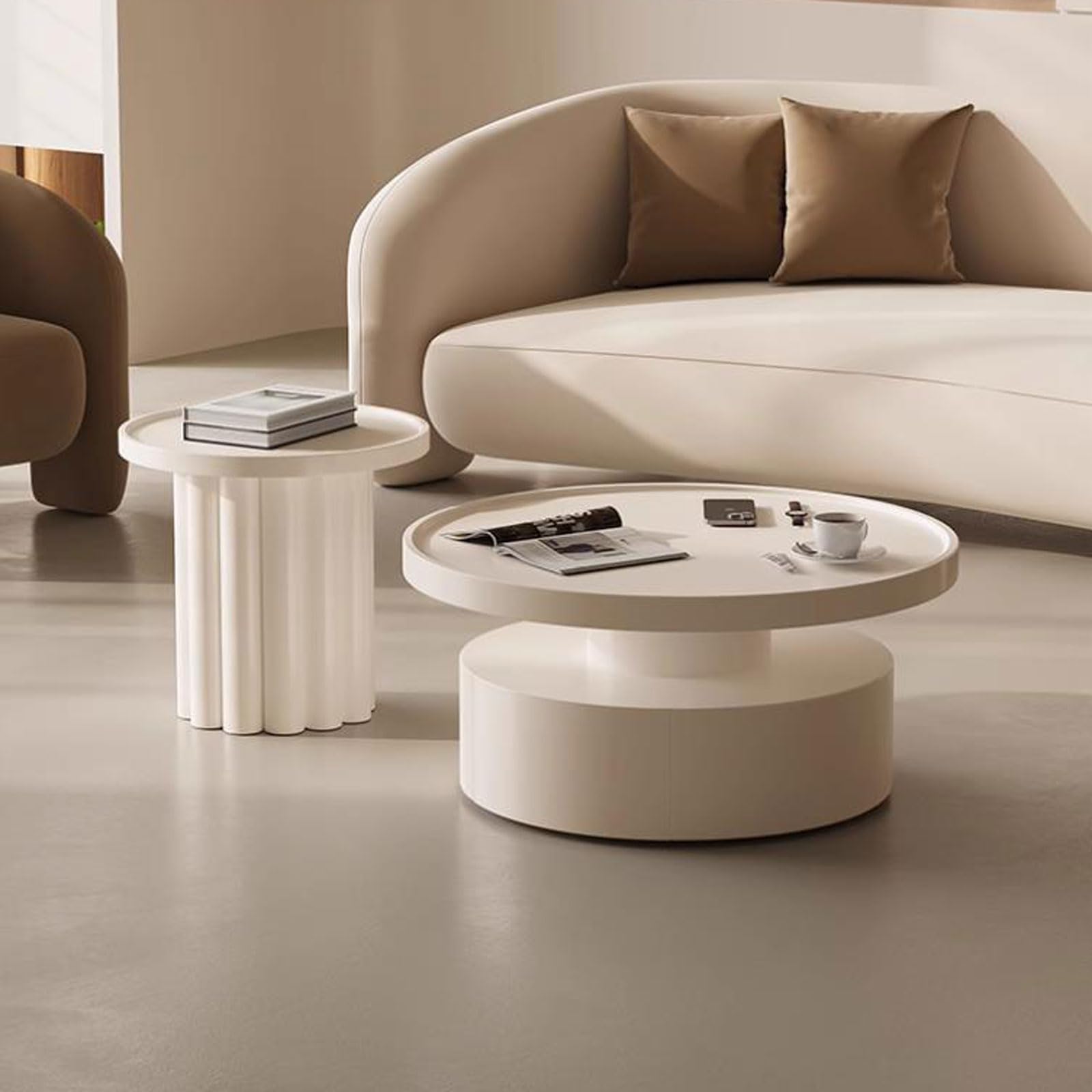 ローテーブル　ソファ　サイドテーブル　コーヒーテーブル　小さなテーブル Amazon｜リビングテーブル コーヒーテーブル ソファサイド