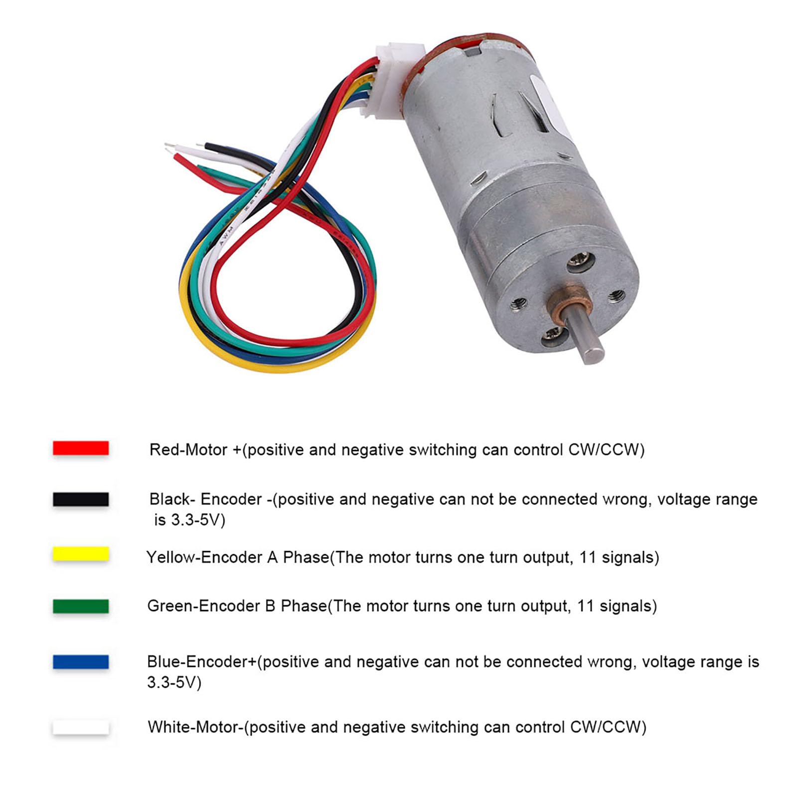 Motorreductor DC 12V 65mm Caja de Cambios Magnética Kit de Ruedas Full Metal Para Smart Car Robot 130RPM