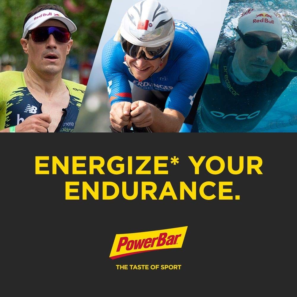 Powerbar Energize Original Chocolate 25x55g - High Carb Energieriegel + C2MAX Magnesium und Natrium
