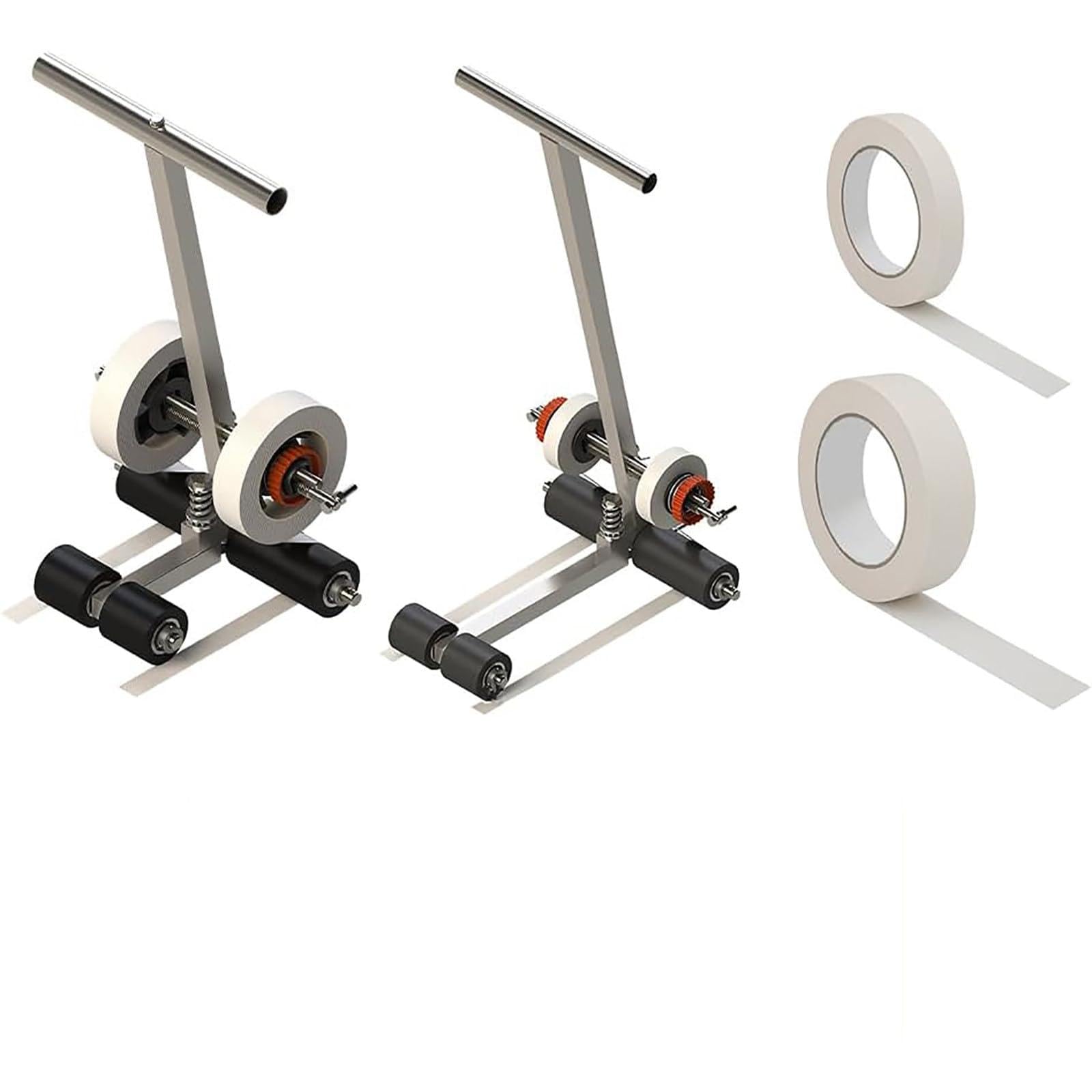 Kit de marquage de Terrain de Basket-Ball, Machine à Ruban de Ligne de Terrain, applicateur de Ruban de Peinture utilisé pour Les marquages au Sol tels Que Les Carreaux,
