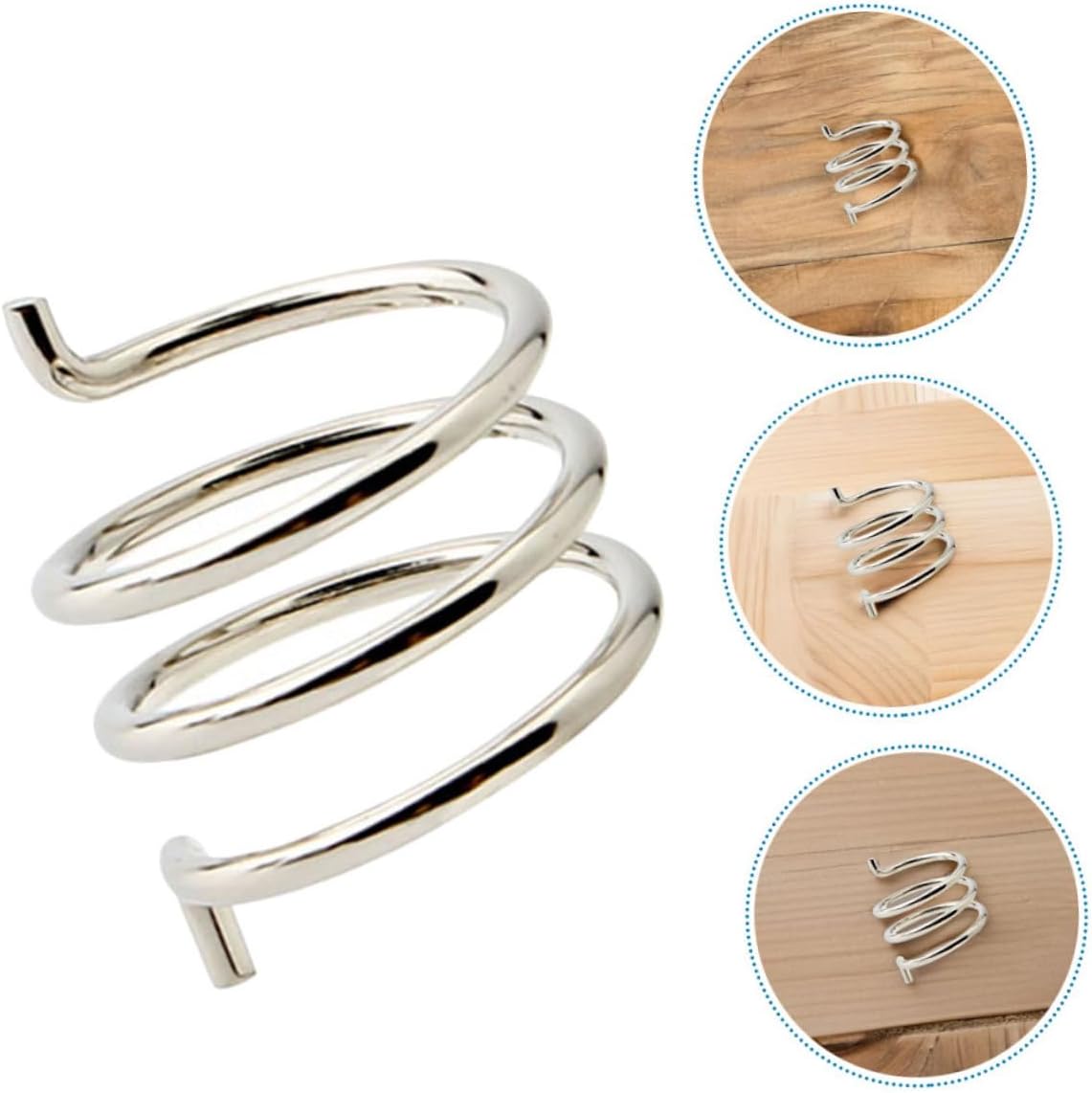 6Pcs Braking Return Springs for Bike Disc Brakes Durable Replacement Clips for Caliper Retaining Parts Design for Mountain Road Biking