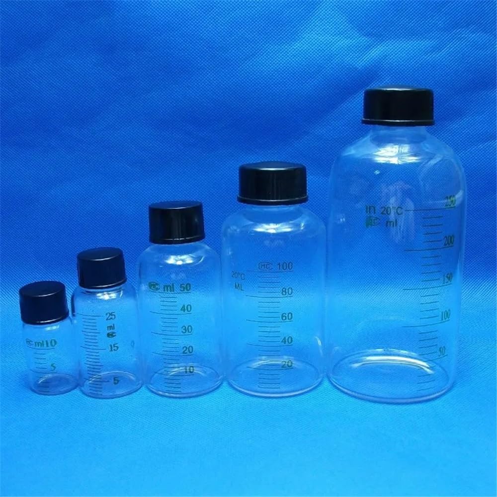 Laborausstattung und -bedarf 100ML10pcs/lot Glas Fläschchen Graduierte Probe Flaschen Glaswaren