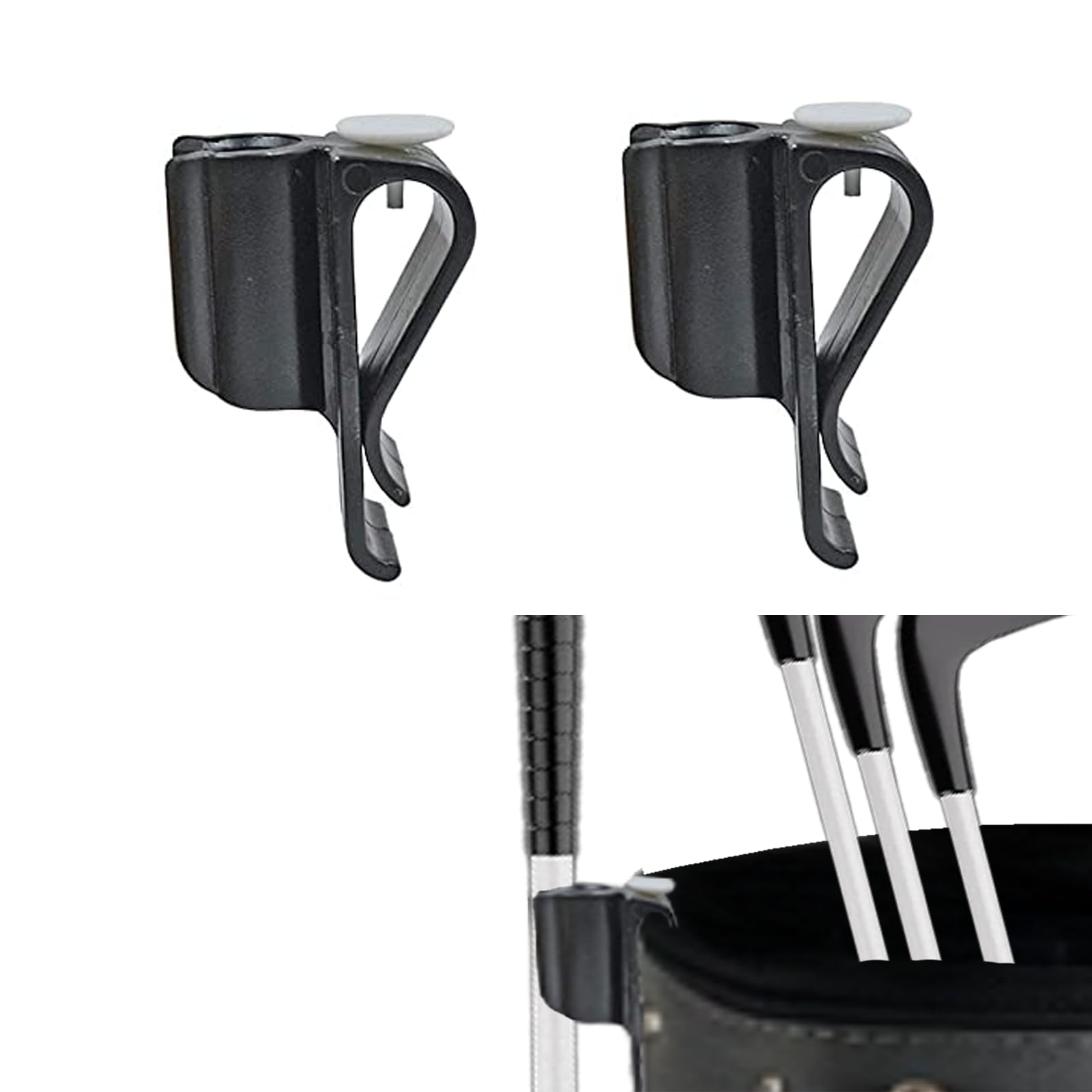 Golf Putter Clip Golf Bag Clip on Putter Clamp Holder Golf Putter Clip Organizer