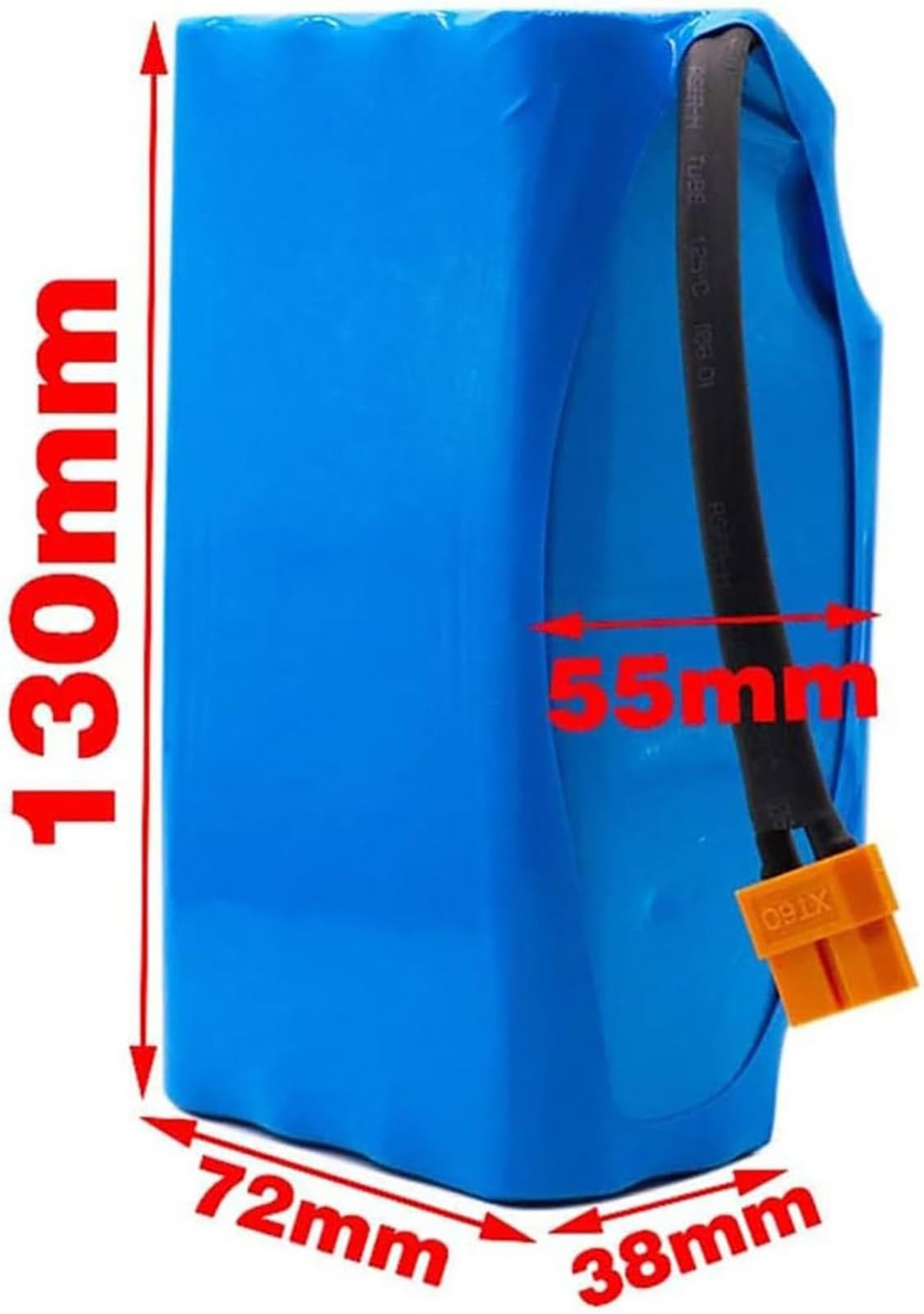 Batería De Litio para Bicicleta Eléctrica De 36 V Y 4400 Mah, Repuesto para Hoverboard, Batería Recargable para Hoverboard, Scooter, Bicicleta Eléctrica, Tabla De Equilibrio