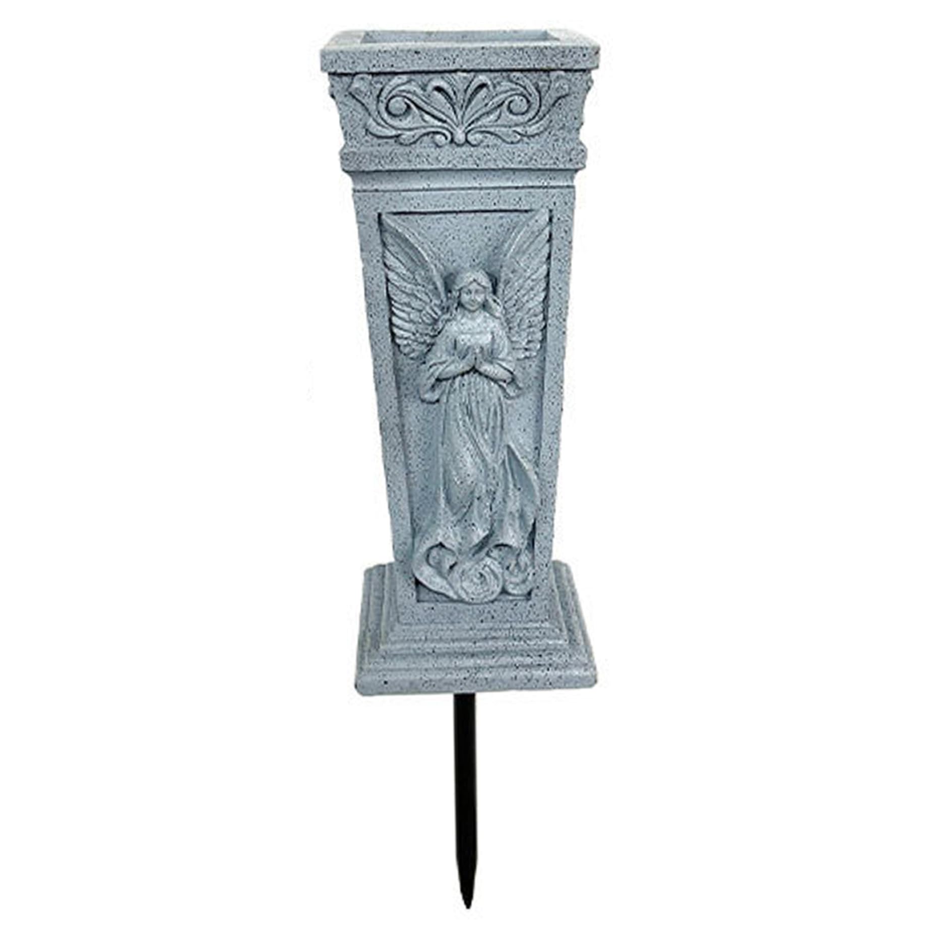 Jarrones de cementerio Jorzer con estacas para tumbas y flores