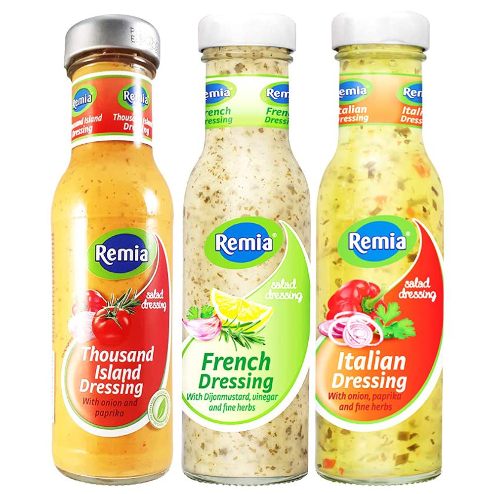 Remia Thousand Island Dressing + French Dressing + Italian Dressing, 750 g (B099Q4MSD5) Amazon Price History, Amazon Price Tracker