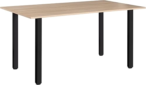 Miniatura 3 de WHUANGKAKA Patas cuadradas para muebles de mesa de oficina de 30 pulgadas, patas de metal ajustables de 30 pulgadas, banco de trabajo de bricolaje,