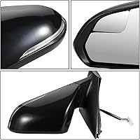 Vista 44 de DNA Motoring OEM-MR-HY1320239 Heated Powered Left Driver Side Door View Mirror W/Blind Spot Detection & Turn Signal Compatible with 2018-2019 Sonata