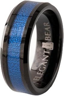 Tungsten engagement ring A155