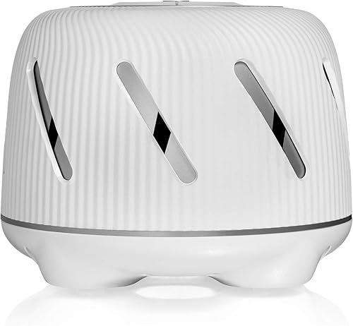 Yogasleep Dohm Connect, máquina de sonido de ruido blanco, controles basados en aplicaciones, sonidos relajantes de un ventilador real, temporizador