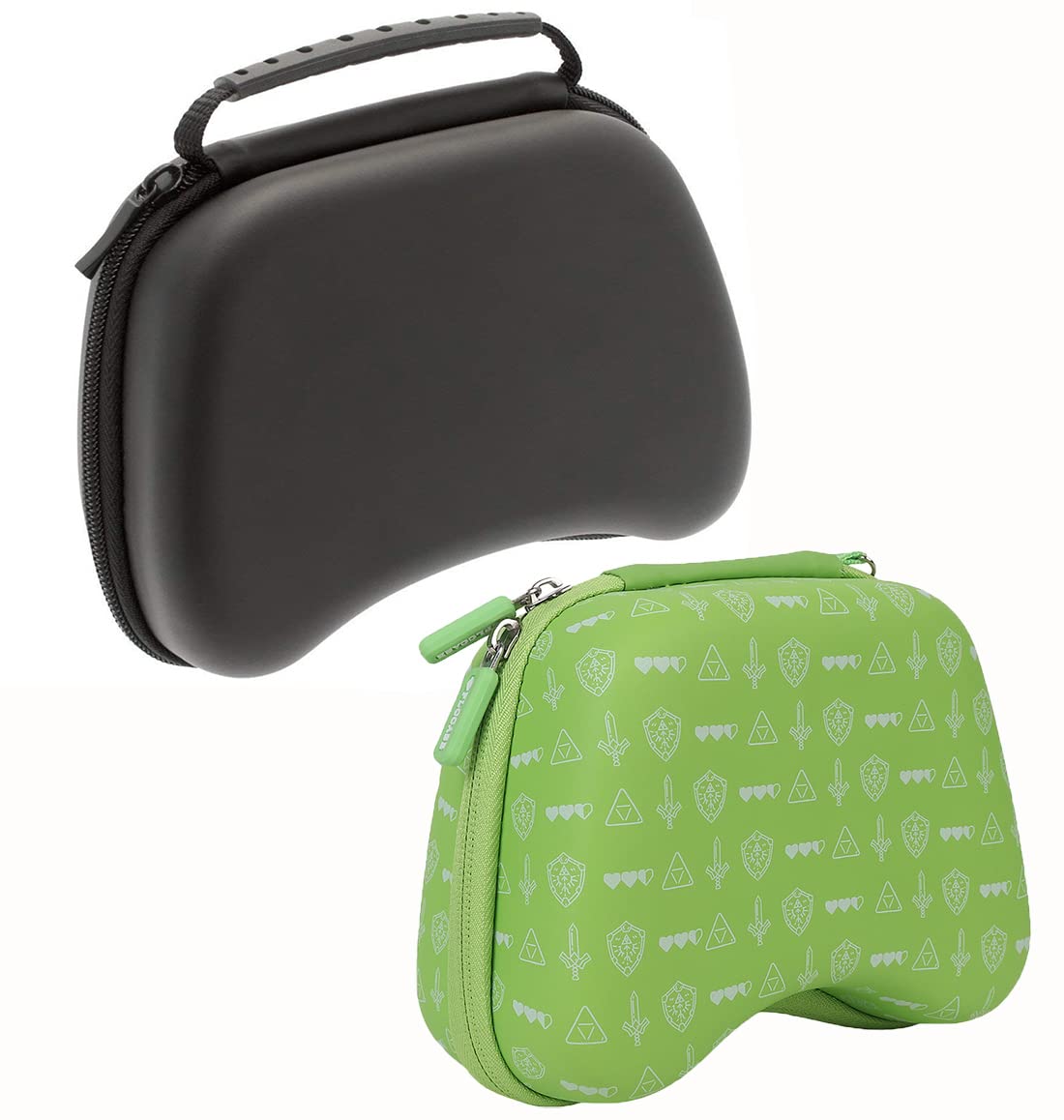 Stealodeal Universal Travel PU Green & Black Game Controller Carrying Case Gaming Accessory Case PS3, PS4, PS5 (Combo of 2) (B0BM4Q6TX7) Amazon Price History, Amazon Price Tracker