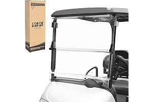 EZGO RXV Golf Cart Folding Windshield 2008+ 10L0L