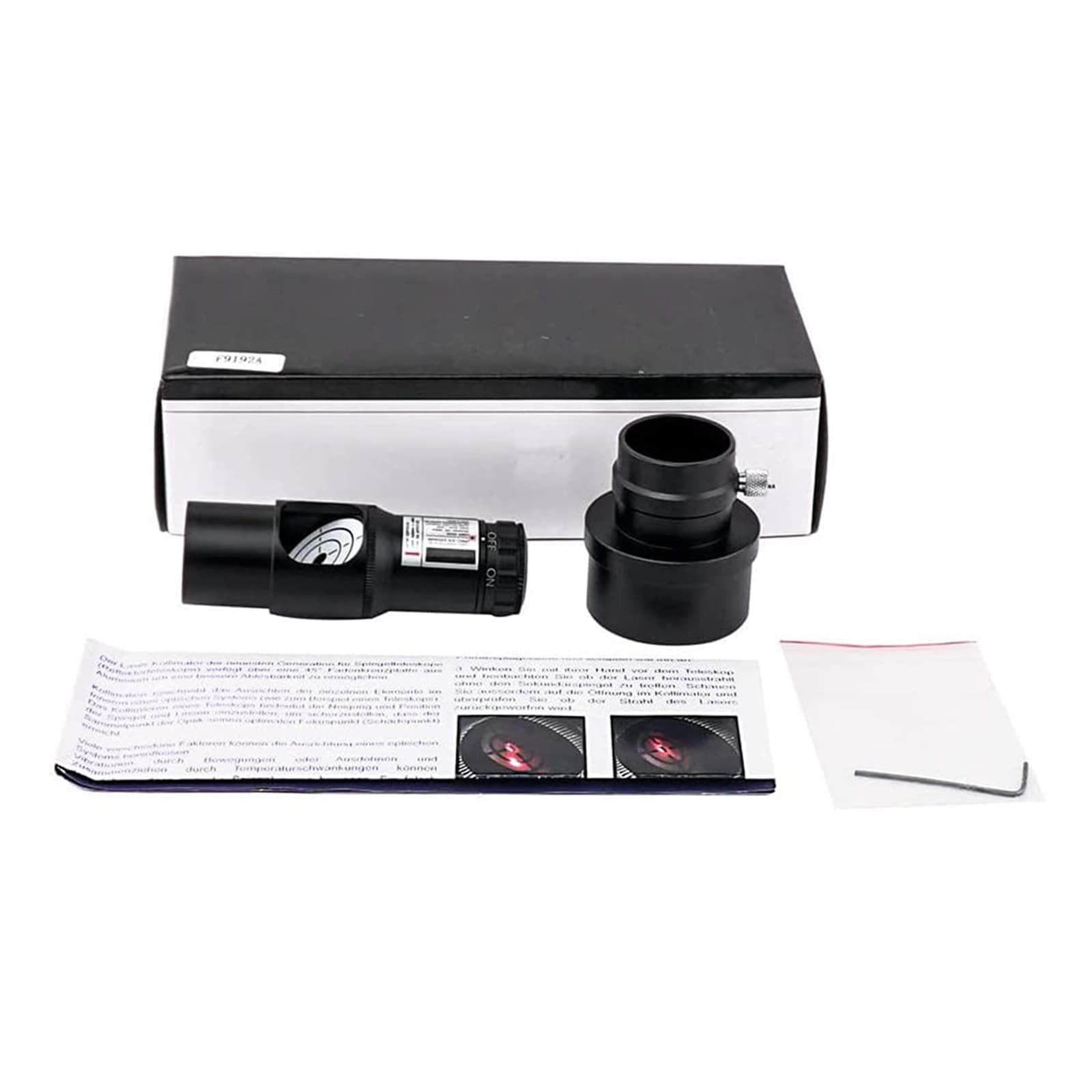 Svbony SV121 Collimateur 1,25'' Collimateur Réglable avec 2" Adaptateur pour Collimation de Télescope à Réflecteur Newtonien