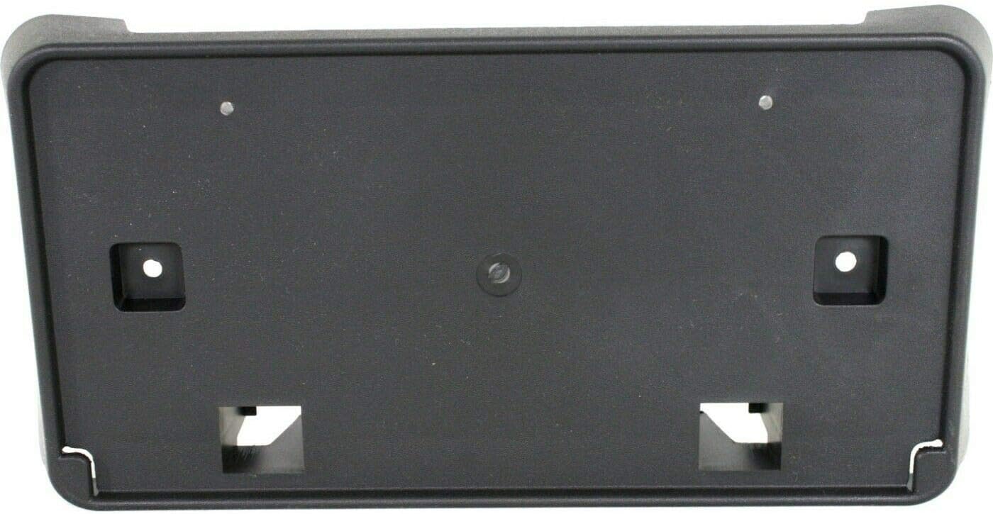 DAT AUTO PARTS Front Bumper License Plate Frame Tag Mounting Bracket Holder Replacement for 2005-2010 Chrysler 300 Plastic Black Textured CH1068115 4805866AA