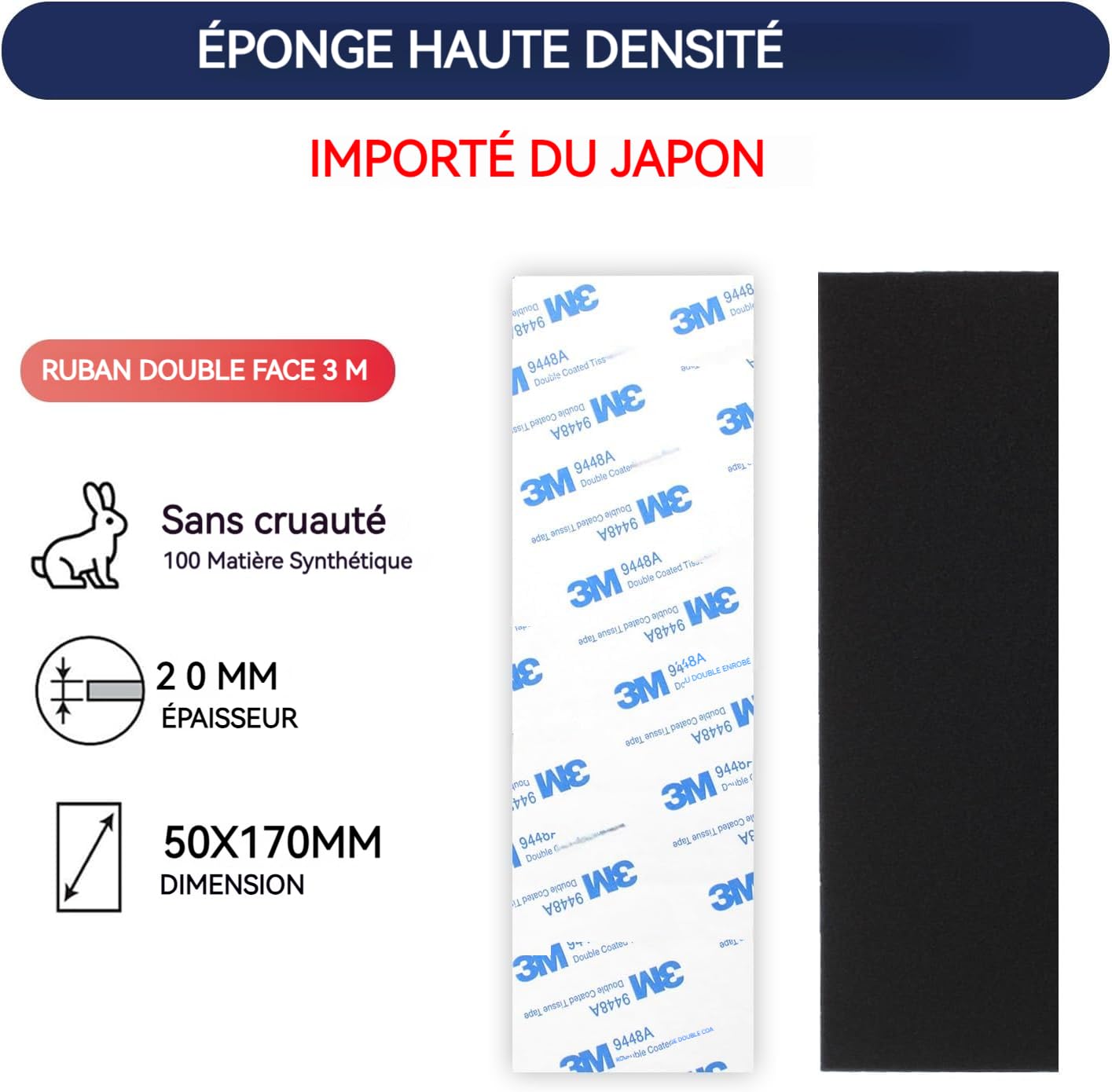 Joint D'étanchéité Mousse Pour Appareil Photo 120/135 - Kit Avec Feuilles 2/3/4 Mm Et Pince, Anti-fuite Lumière