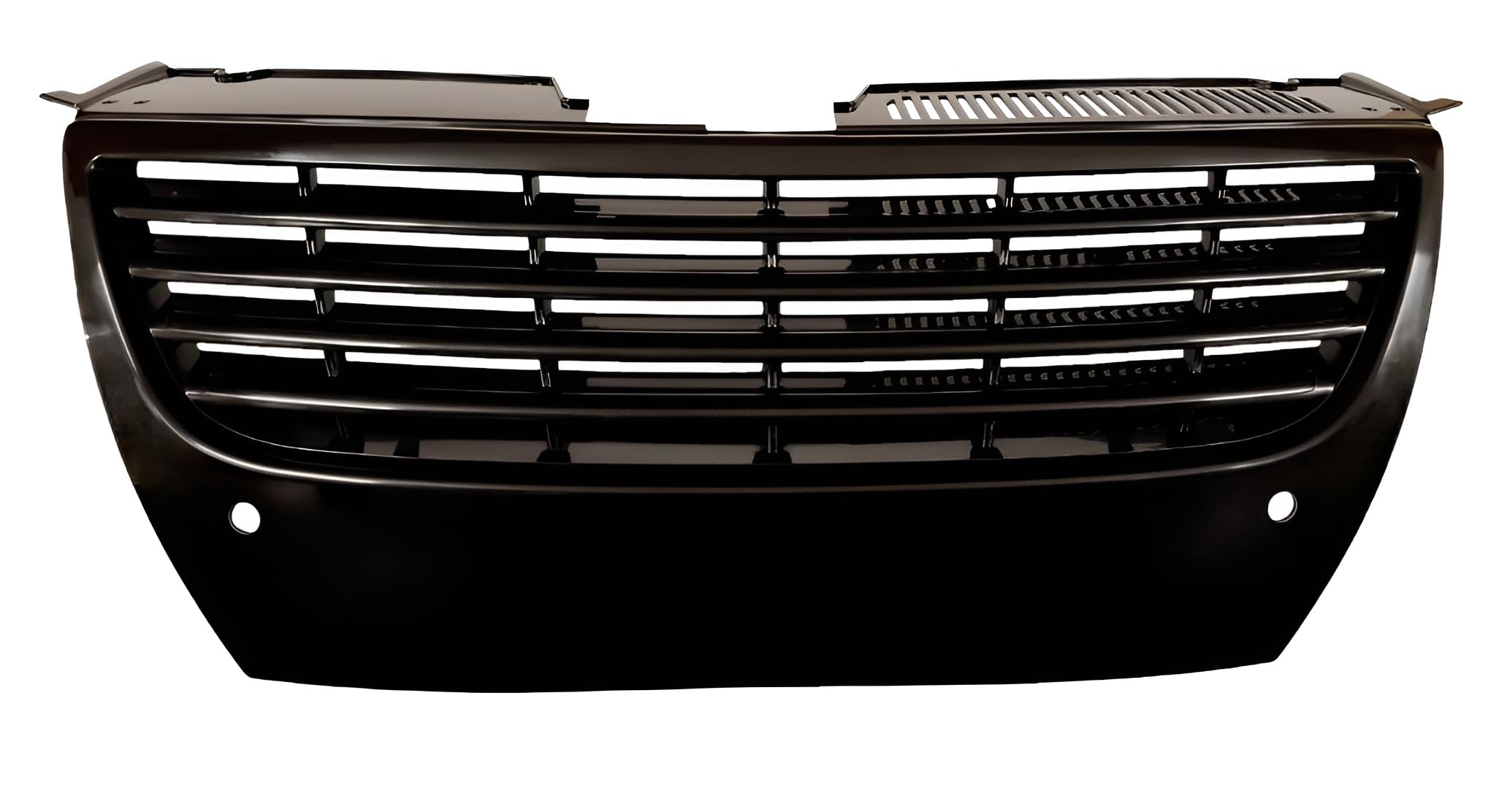 Kühler- Sport- Front- Rippen- Grill ohne Emblem Schwarz mit PDC Öffnungen