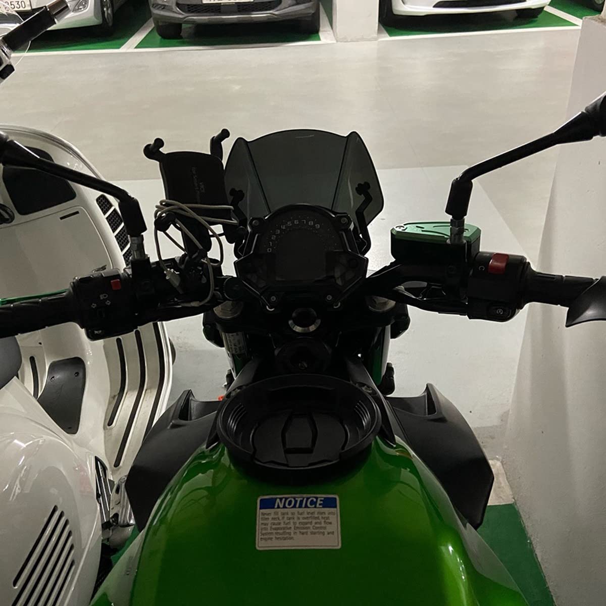 Moto Manubrio Riser 30 MM Trascina Morsetto Estendere Adattatore per ER6N ER6F -6N Ninja650 2012-2016 Z650 2017