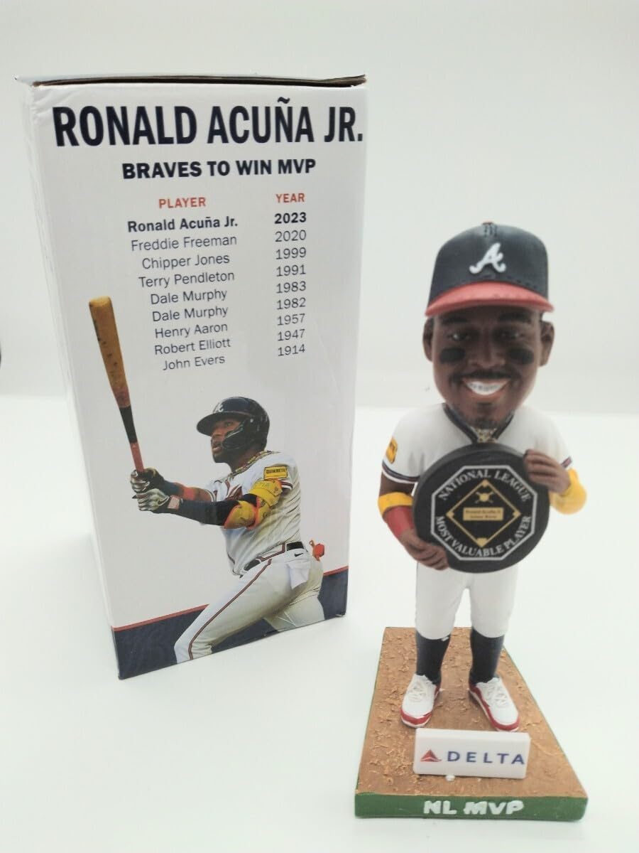 ロナルドアクーニャJr ボブルヘッド 2023MVP記念メジャーリーグ Amazon.co.jp: アクーニャJr ボブルヘッド 2023MVP記念メジャーリーグ