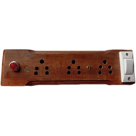 Buy Hiken Electric Wooden Switch Board 2 Sockets 10 Switches 1 Mcp Online At Low Prices In India Amazon In