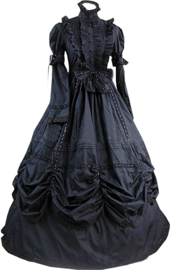 LY-VV Women's Gothic Lolita Dress Stand 