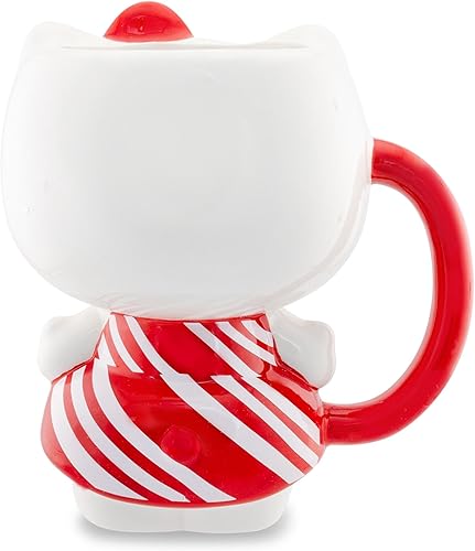 Miniatura 131 de Silver Buffalo Sanrio Hello Kitty and Friends Pompompurin - Taza de cerámica esculpida en 3D, 20 onzas