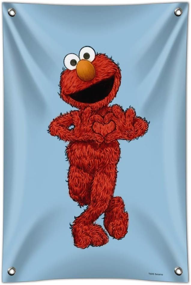 GRAPHICS & MORE Sesame Street Vintage Elmo Home Business Office Sign